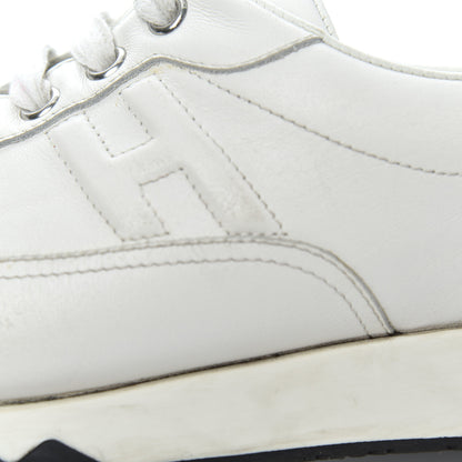 Hermes Calfskin Womens Trail Sneakers 39.5 White 14 of 27