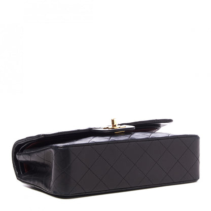 Chanel Lambskin Quilted Small Double Flap Black 3 of 9
