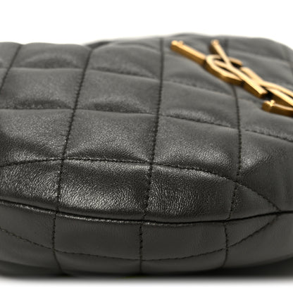 Saint Laurent Lambskin Quilted Icarino Bag Urban Grey 8 of 9