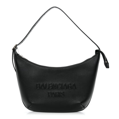 Balenciaga Calfskin Mary Kate Shoulder Bag Black 1 of 10