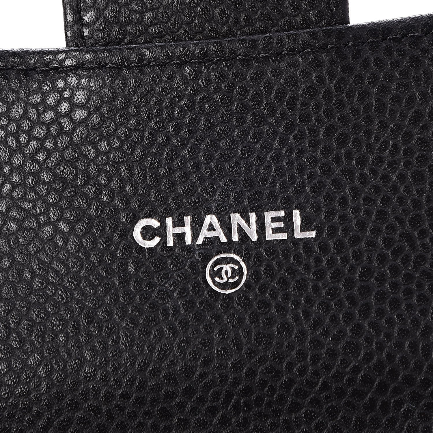 Chanel Caviar Quilted Small Flap Wallet Black 6 of 9
