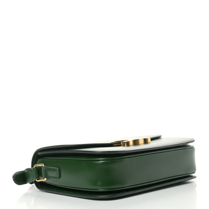Celine Shiny Calfskin Medium Triomphe Forest 3 of 12