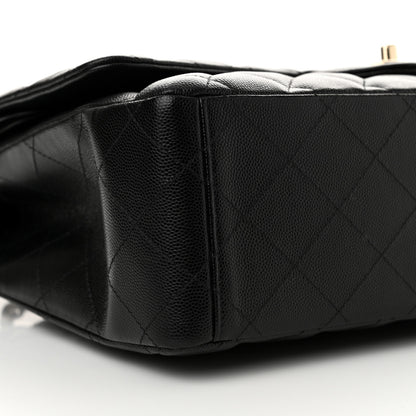 Chanel Caviar Quilted Maxi Double Flap Black 9 of 11