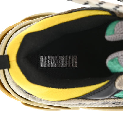 Balenciaga X GUCCI Maxi GG Supreme Monogram Mens Triple S Sneakers 42 Beige Ebony Black Green 7 of 10