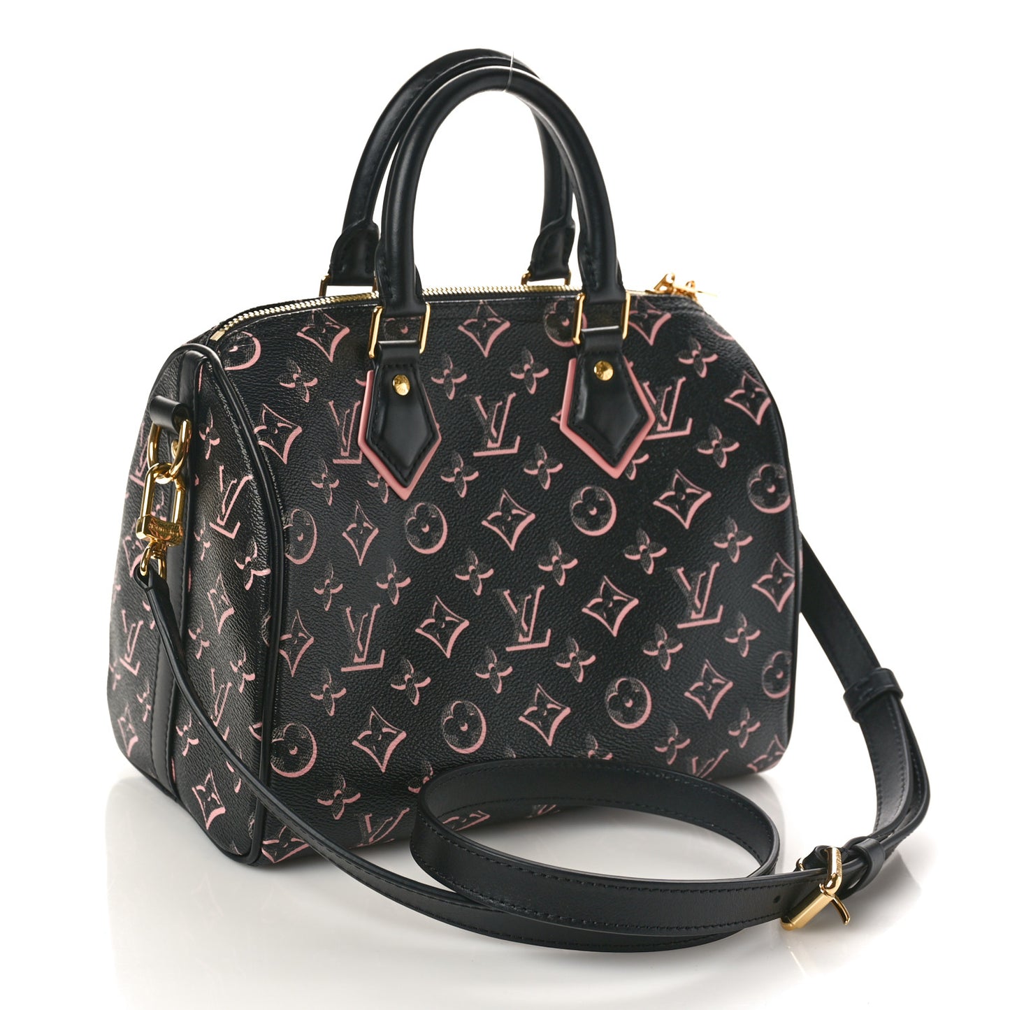 Monogram Fall for You Speedy Bandouliere 25 Black
