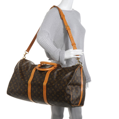Louis Vuitton Monogram Keepall Bandouliere 55 2 of 8