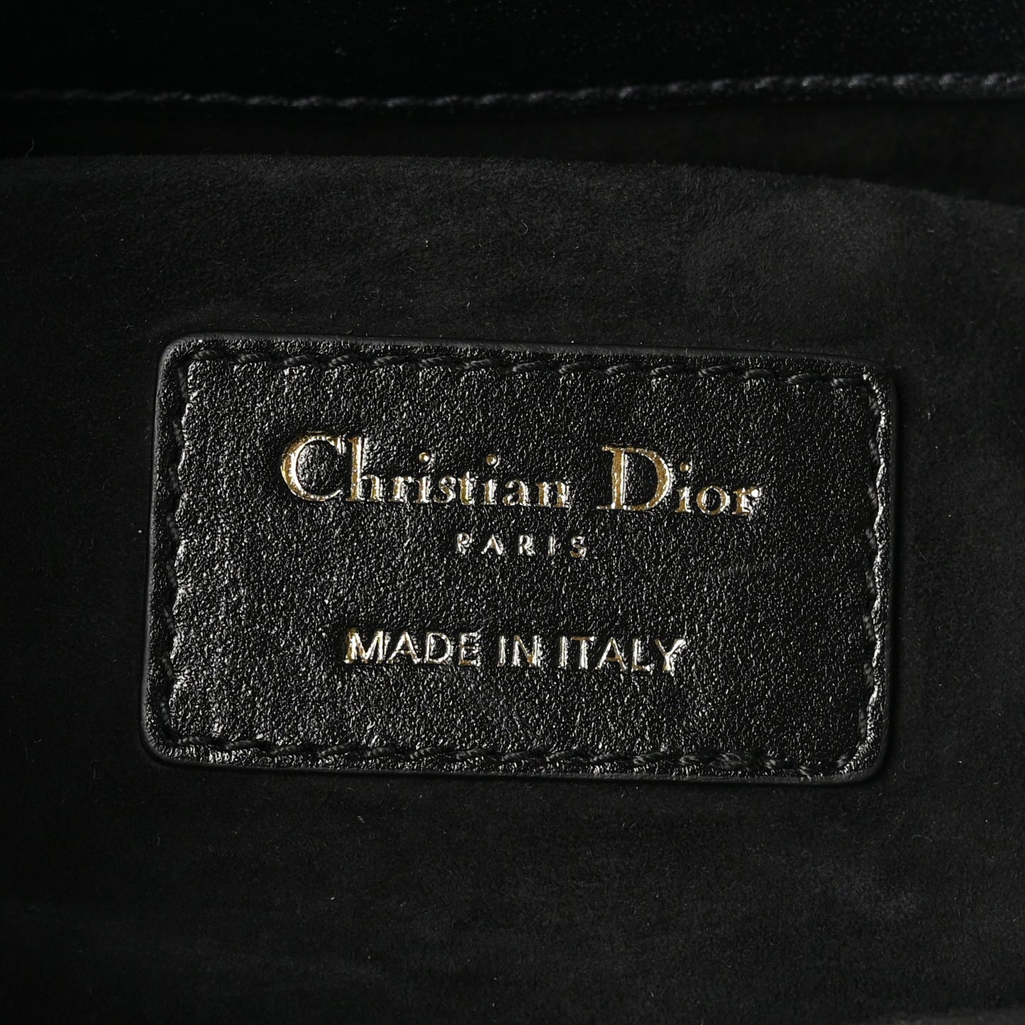 Calfskin Cannage Medium The Lady 95.22 Black