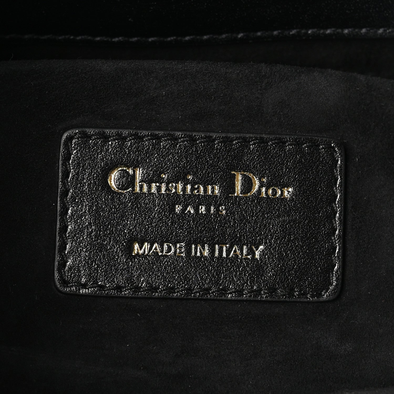 Christian Dior Calfskin Cannage Medium The Lady 95.22 Black 6 of 9