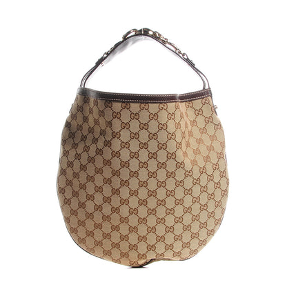 Gucci Monogram Medium Wave Hobo Dark Brown 1 of 7