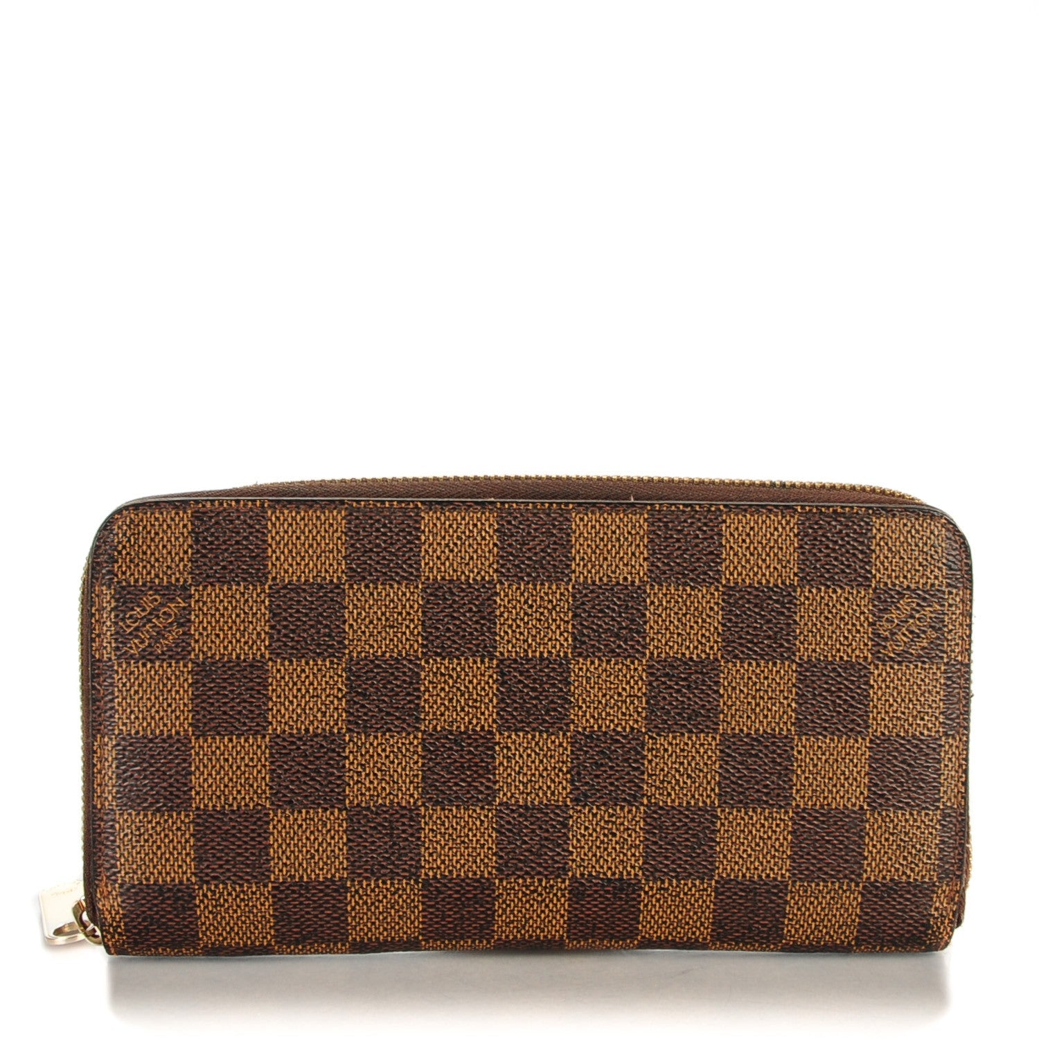 Louis Vuitton Damier Ebene Zippy Wallet 1 of 8