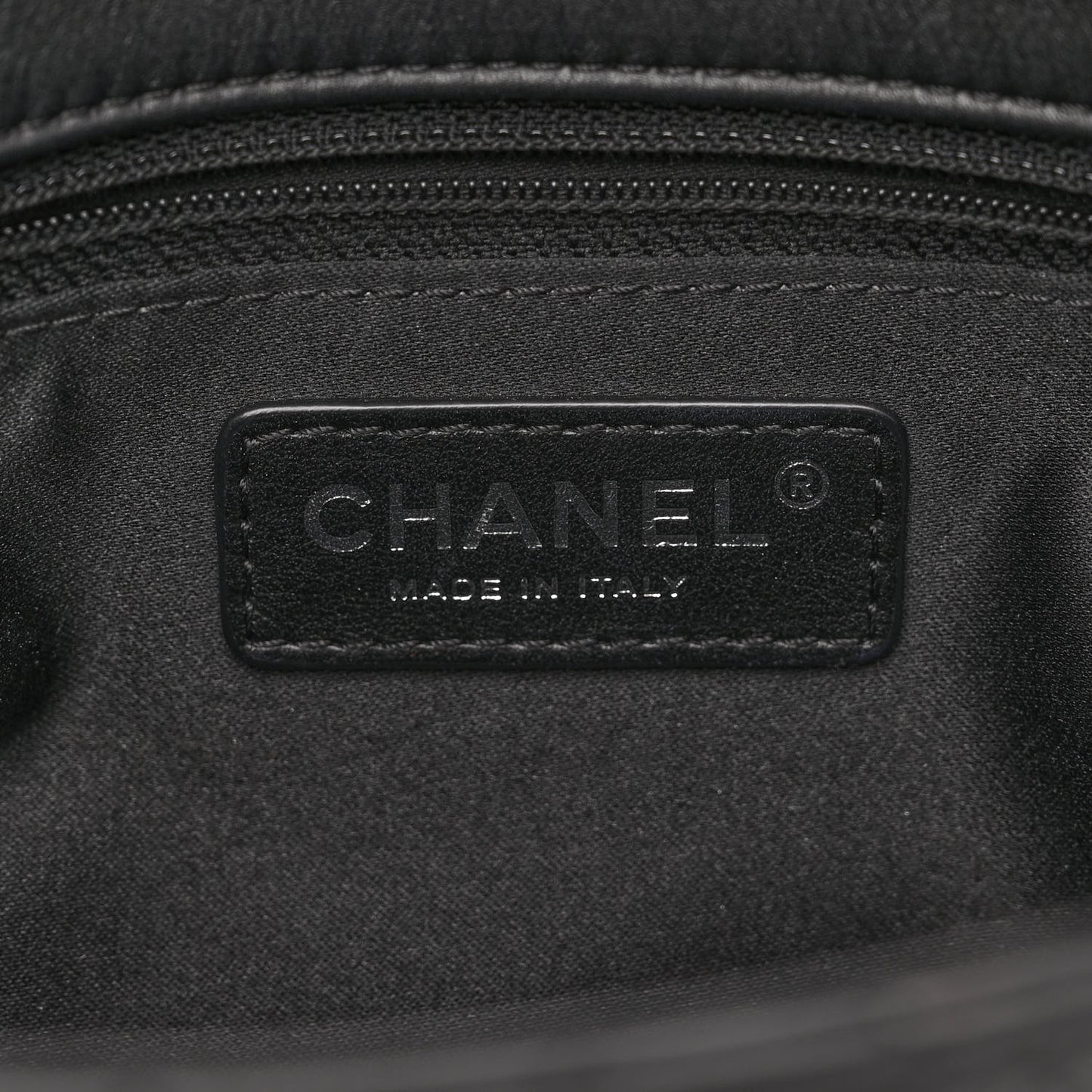 Calfskin Quilted Tender Touch Flap Bag Black