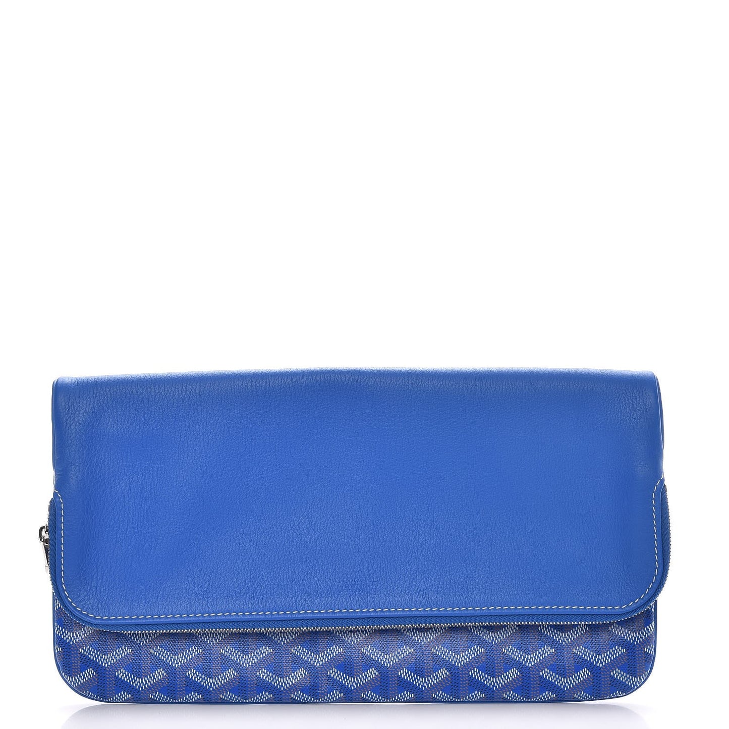 Goyardine Sainte Marie Soft Clutch Sky Blue