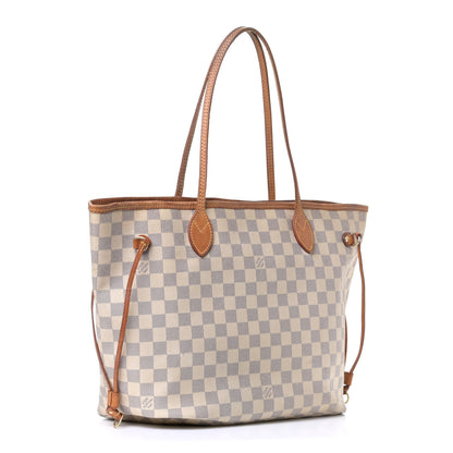 Louis Vuitton Damier Azur Neverfull MM 2 of 13