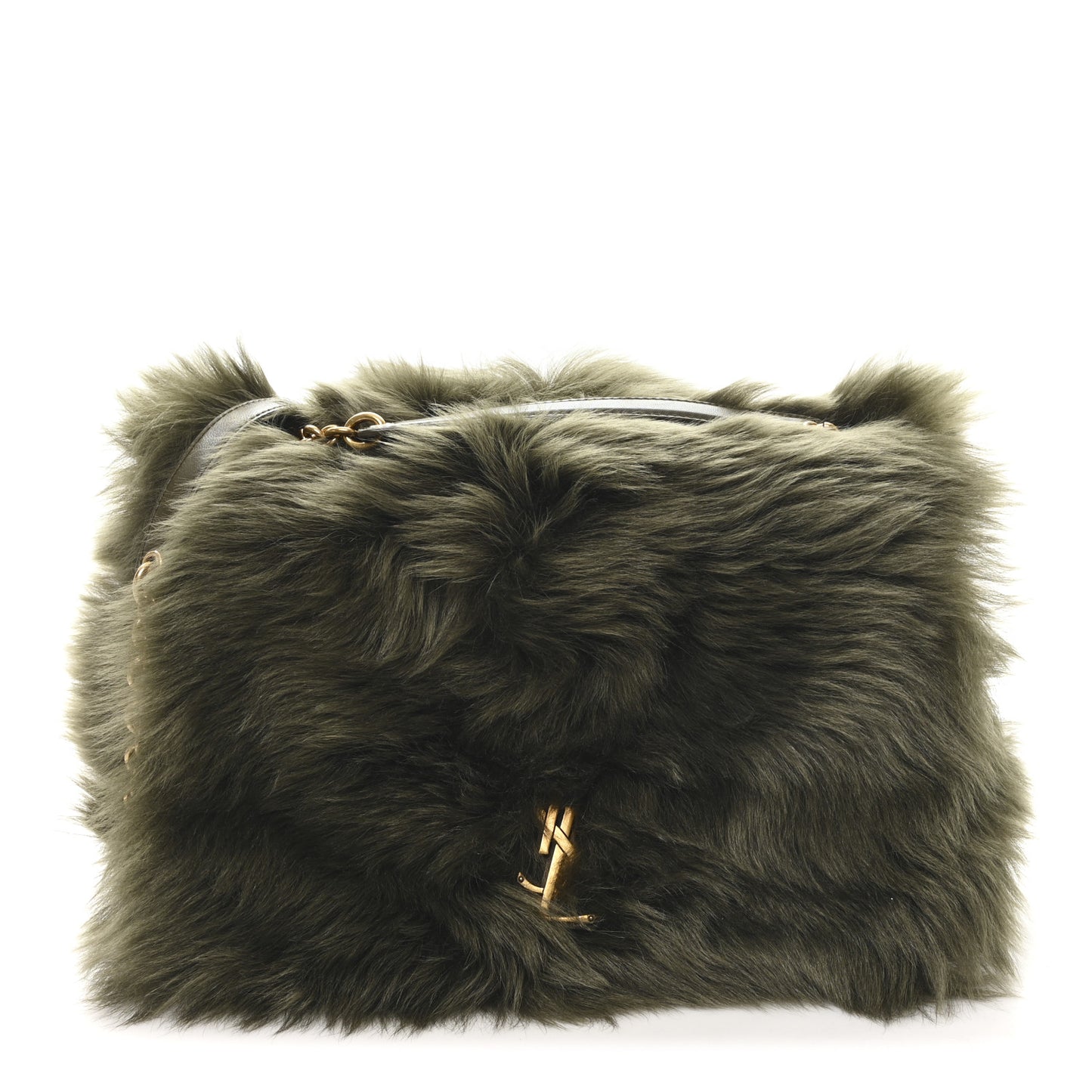 Shearling Fur Medium Jamie 4.3  Olive Ranch Dark Olive Ranch