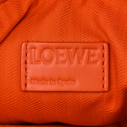 Loewe Shiny Nappa Puffer Puzzle Hobo Orange 6 of 9