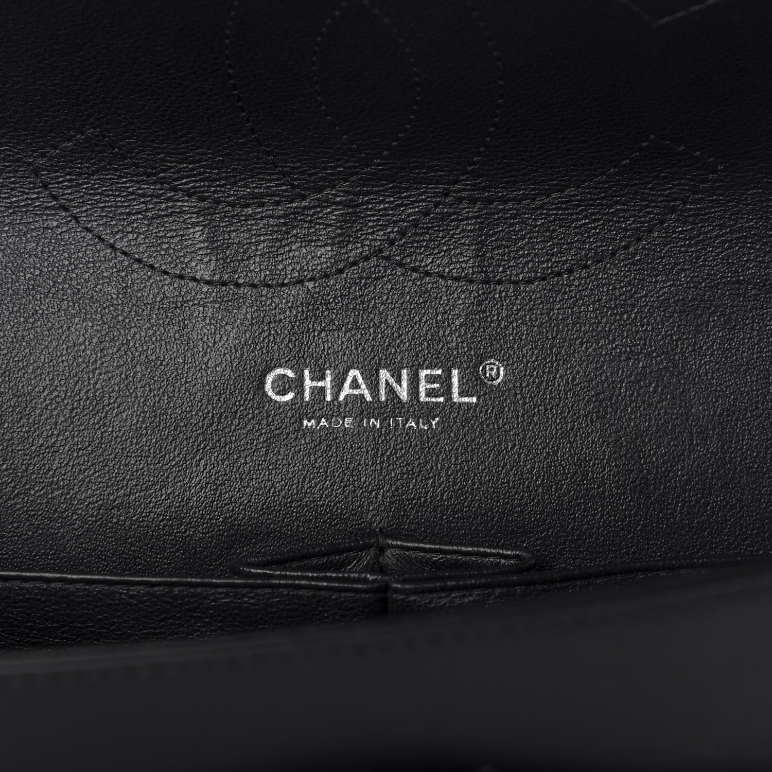 Chanel Patent Quilted Jumbo Double Flap Black 8 of 9