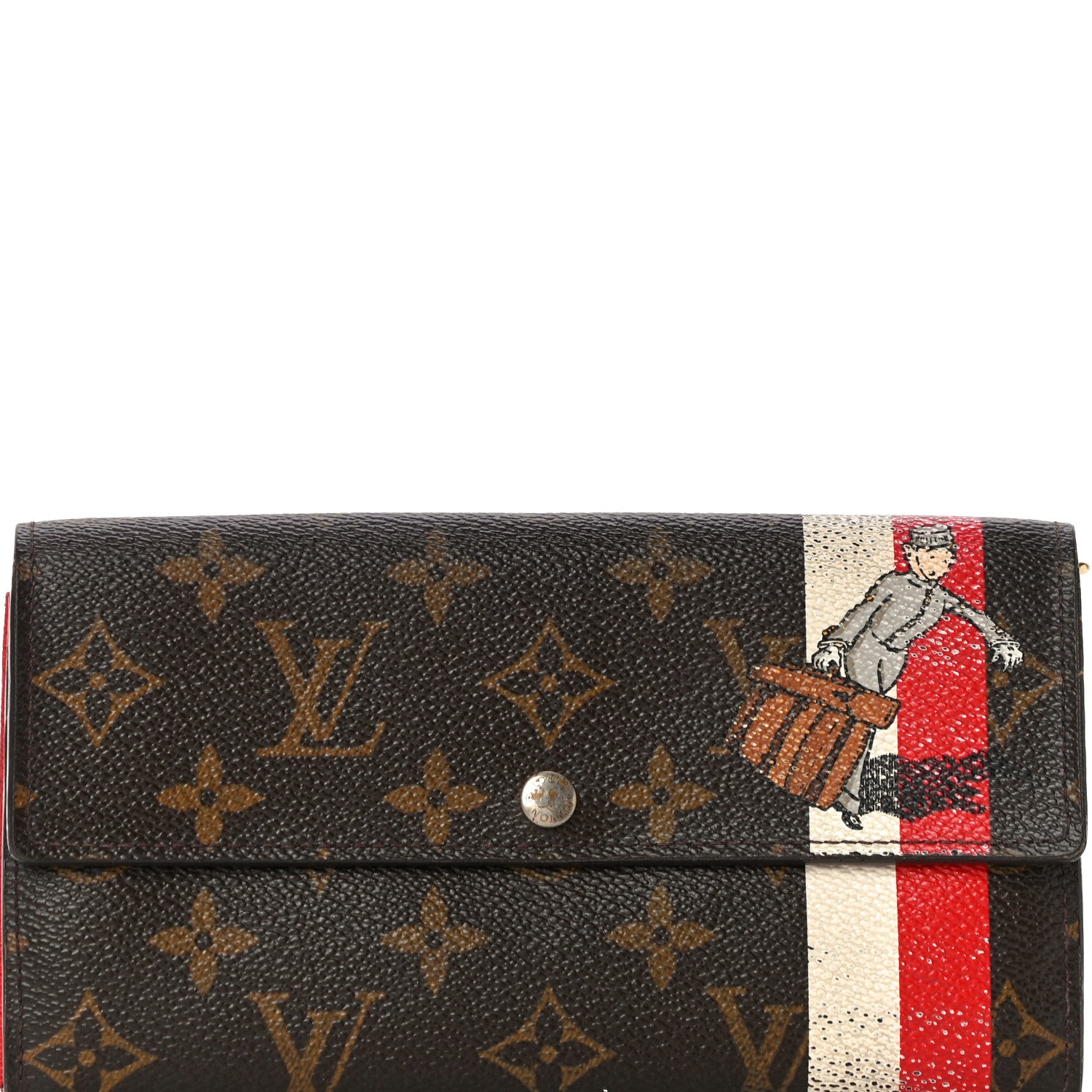 Louis Vuitton Monogram Groom Sarah Wallet 7 of 18