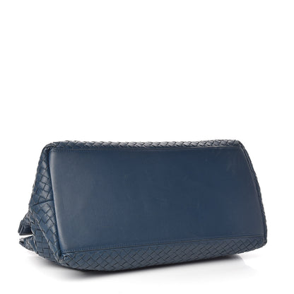 Bottega Veneta Nappa Intrecciato Large Top Handle Tote Denim 4 of 12