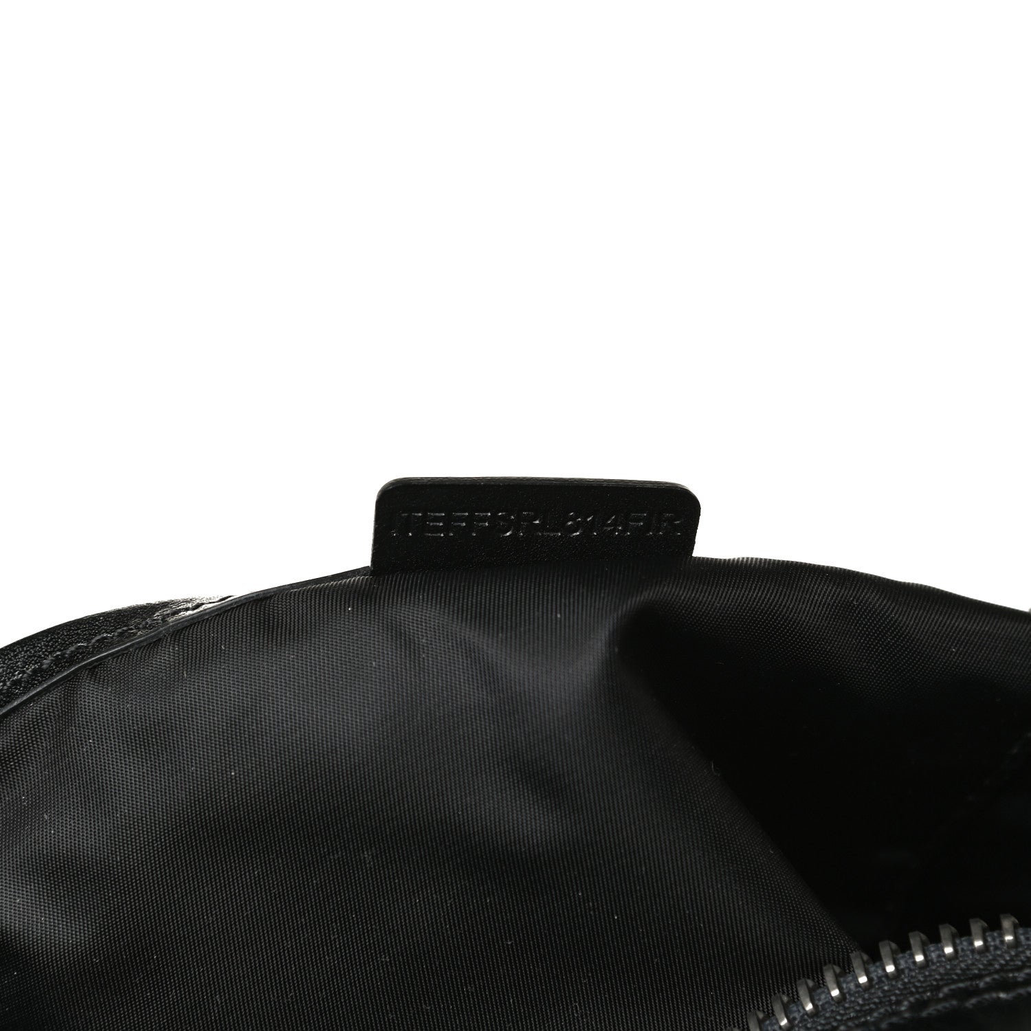 Burberry Nylon Beat Check Studded Satchel Black 8 of 18