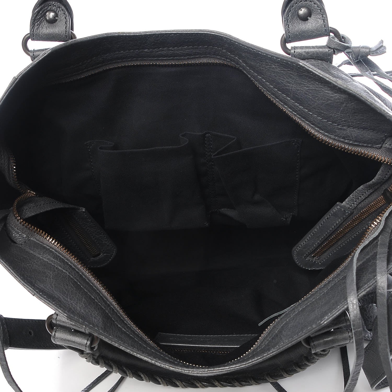 Balenciaga Agneau Classic Hardware Velo Gris Tarmac 6 of 8