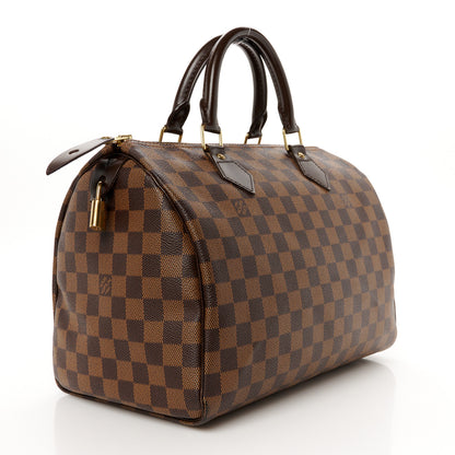 Louis Vuitton Damier Ebene Speedy 30 3 of 12