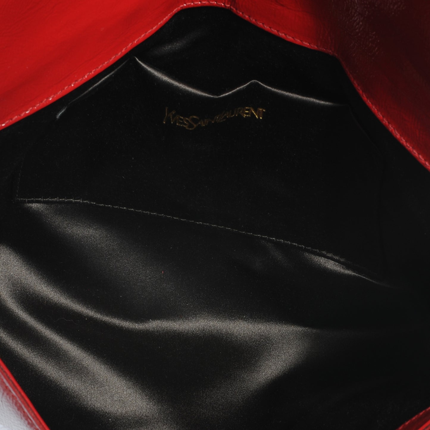 Patent Belle de Jour Clutch Red