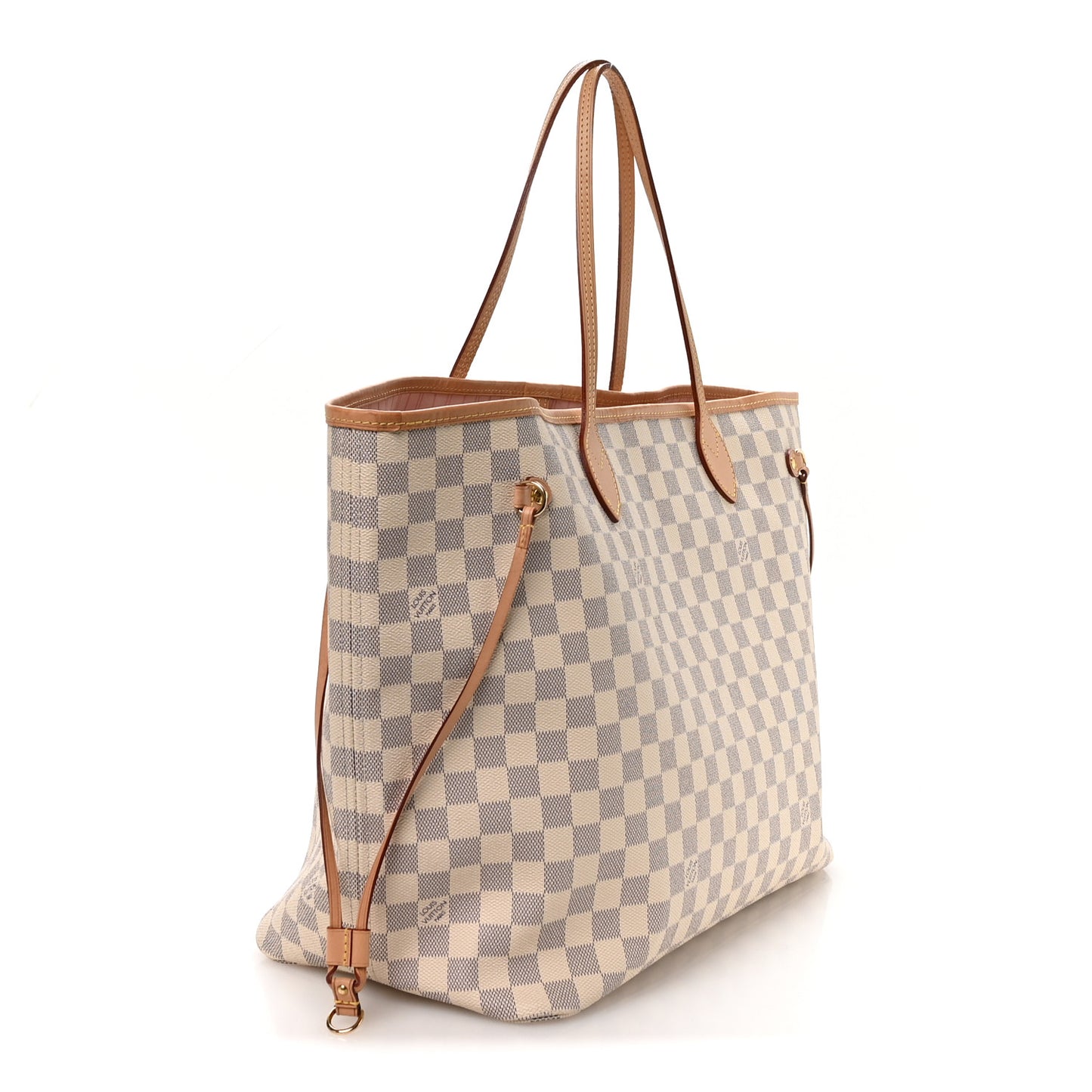 Damier Azur Neo Neverfull GM Rose Ballerine