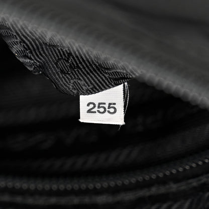 Prada Tessuto Nylon Saffiano Small Vela Messenger Black 9 of 14