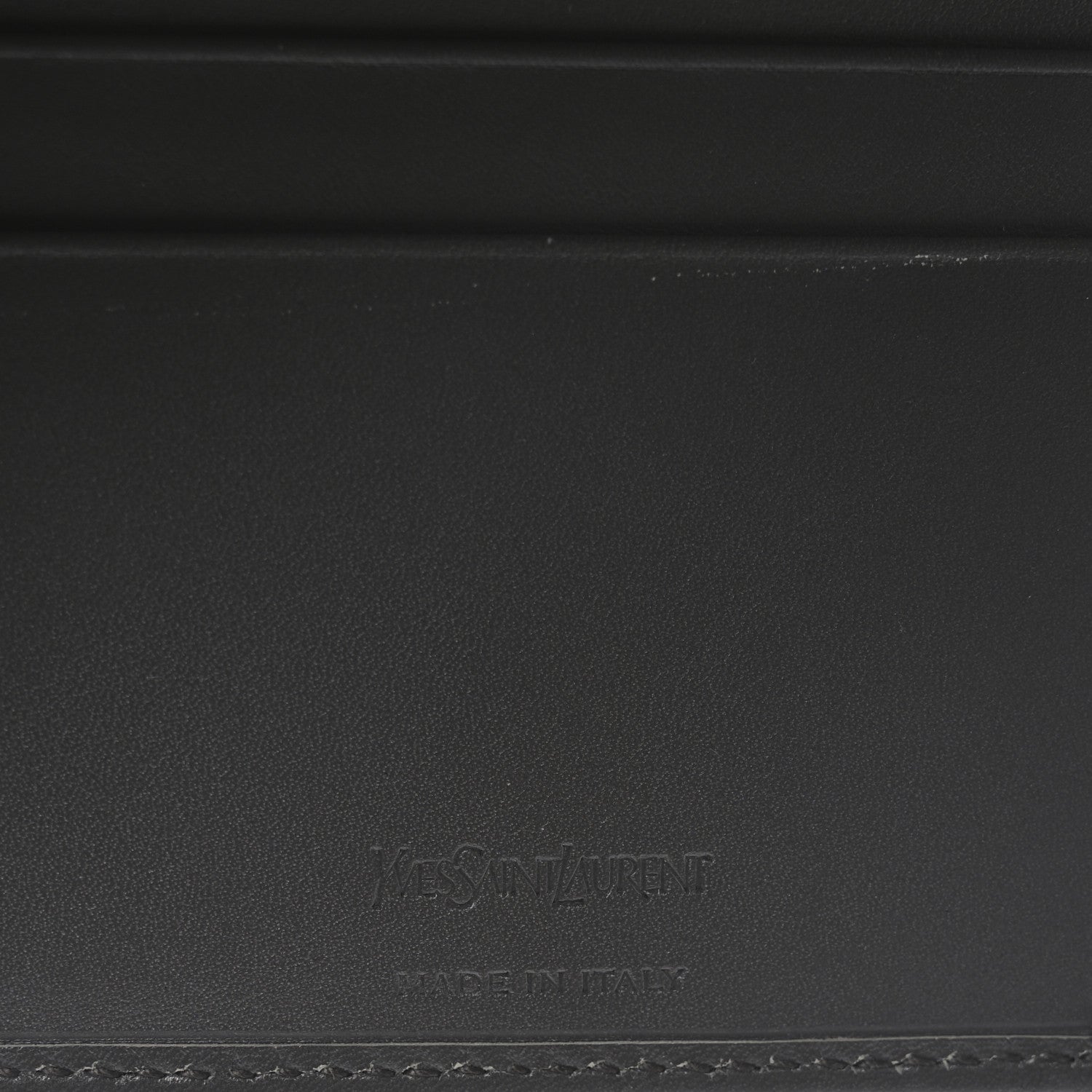 Saint Laurent Lambskin Belle de Jour Zip Around French Wallet Earth 6 of 7