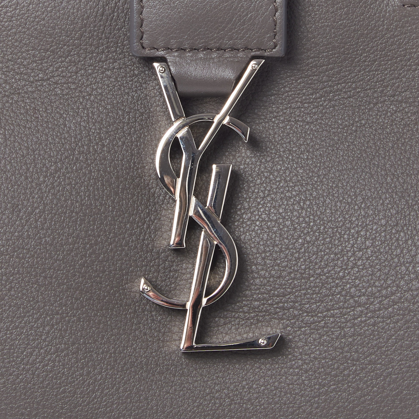 Smooth Calfskin Crocodile Embossed Small Monogram Downtown Cabas Earth