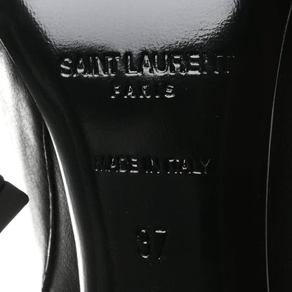 Saint Laurent Nappa Vendome Opyum Ankle Boots 37 Black 7 of 9