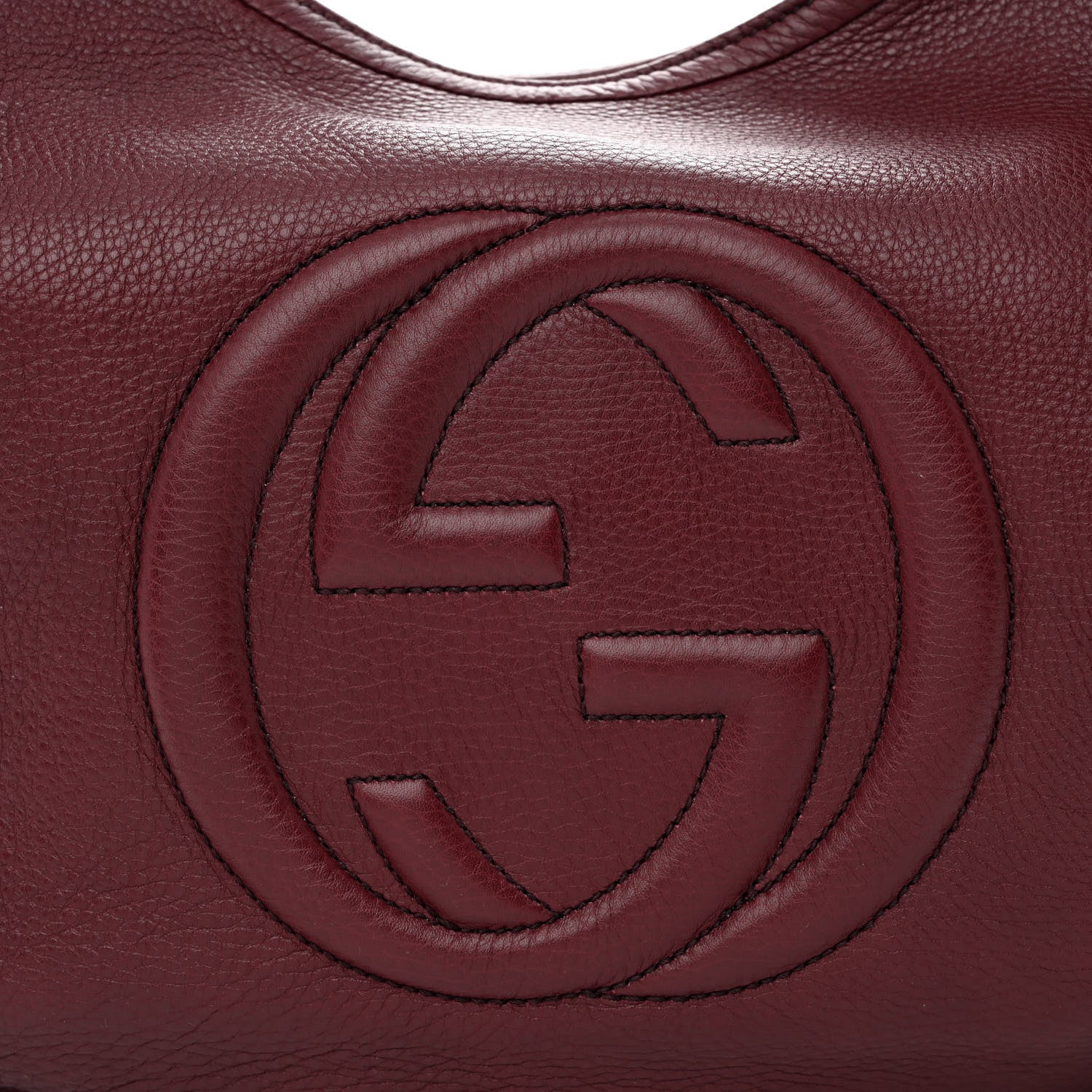 Gucci Cellarius Calfskin Large Soho Hobo Scarlatto 7 of 10