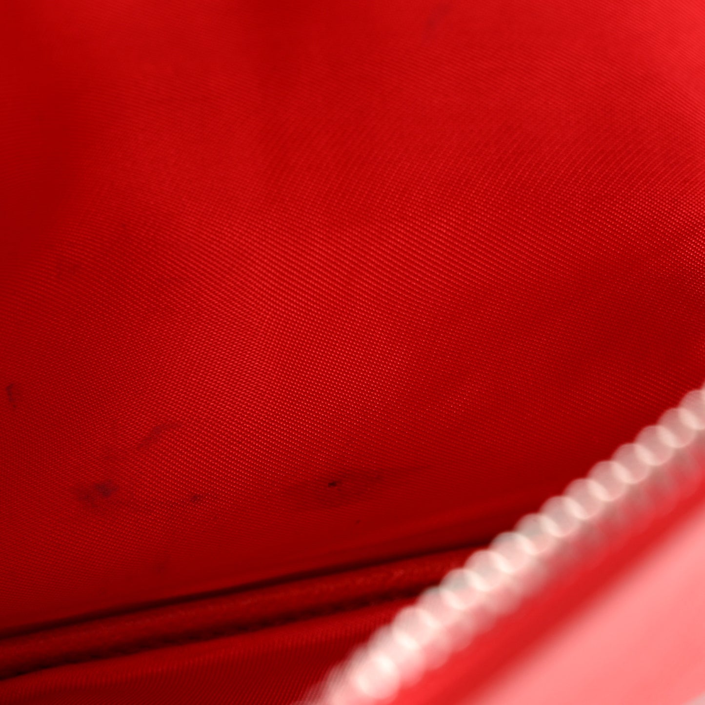 Goatskin Small Trio Crossbody Bag Alizarin