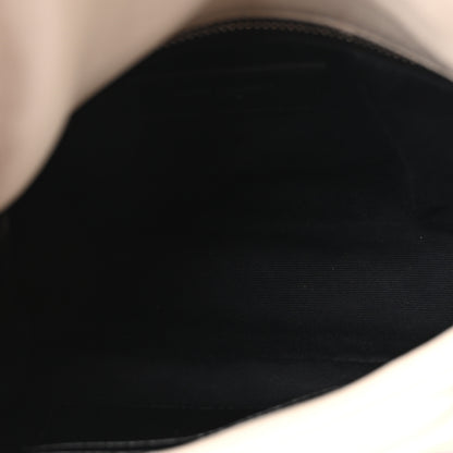 Saint Laurent Lambskin Quilted Toy Loulou Puffer Monogram Chain Satchel Crema Soft 5 of 10