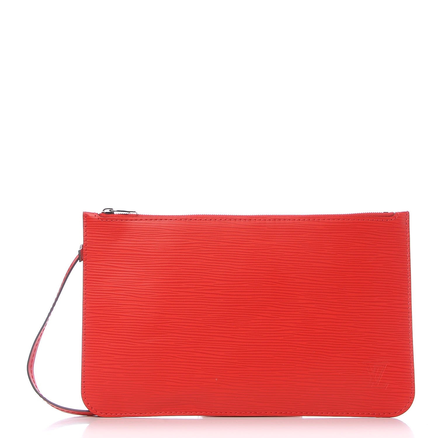 Louis Vuitton Epi Neverfull Pochette MM GM Coquelicot 1 of 7