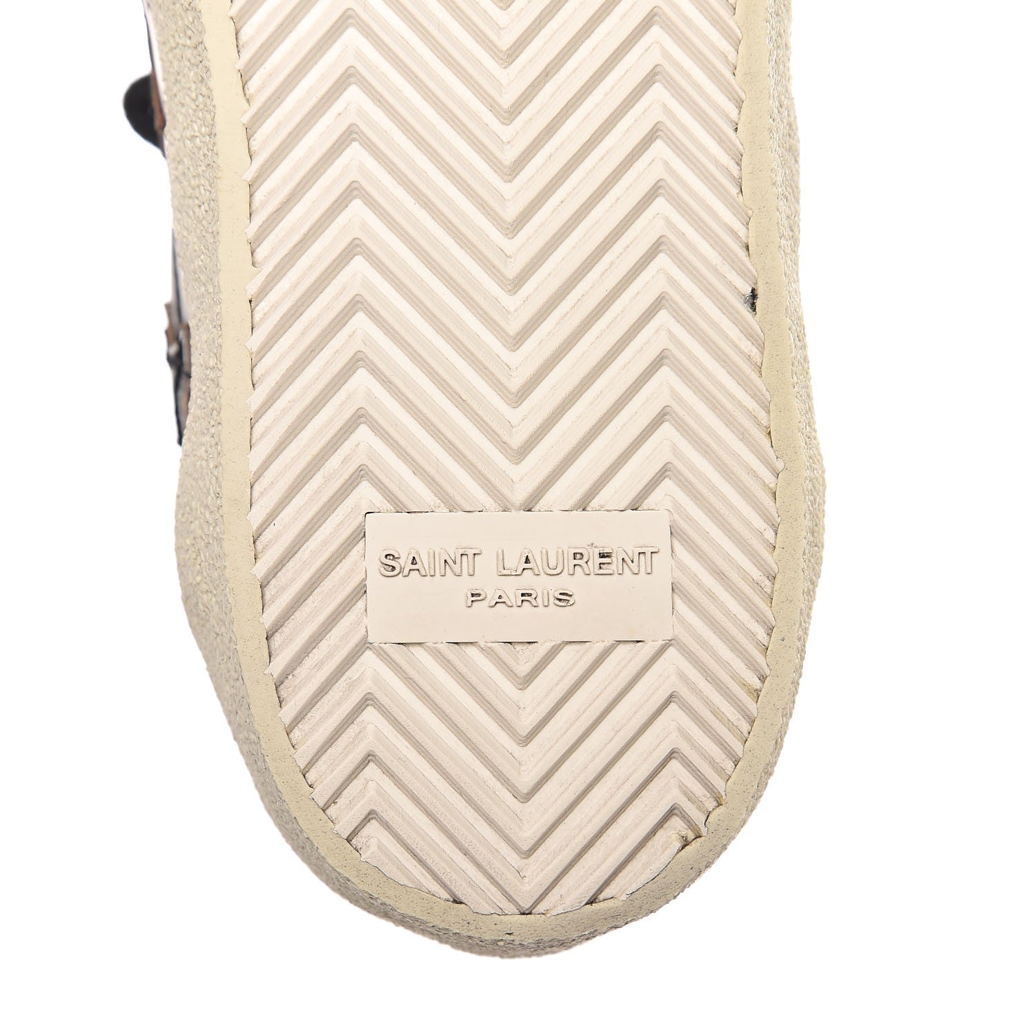 Saint Laurent Nappa Star Court Sneakers 38.5 Black 8 of 11