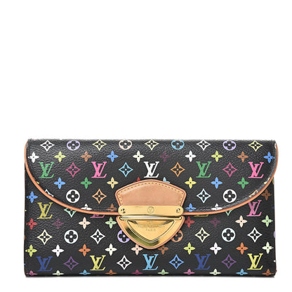 Louis Vuitton Monogram Multicolor Eugenie Wallet Black Grenade 1 of 13