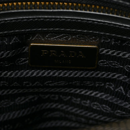 Prada Saffiano Small Galleria Double Zip Tote Black 6 of 9