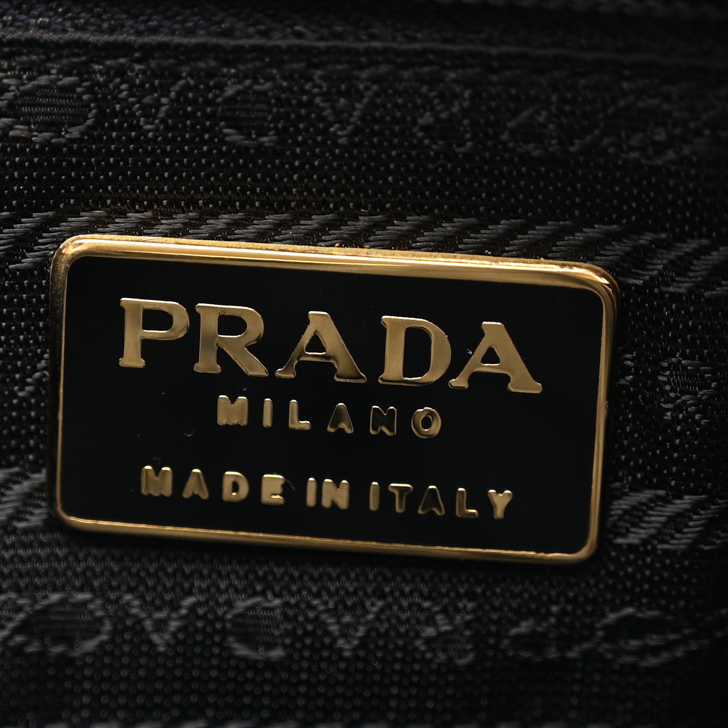 Prada Nylon Tessuto Impuntu Quilted Flap Shoulder Bag Black 6 of 10