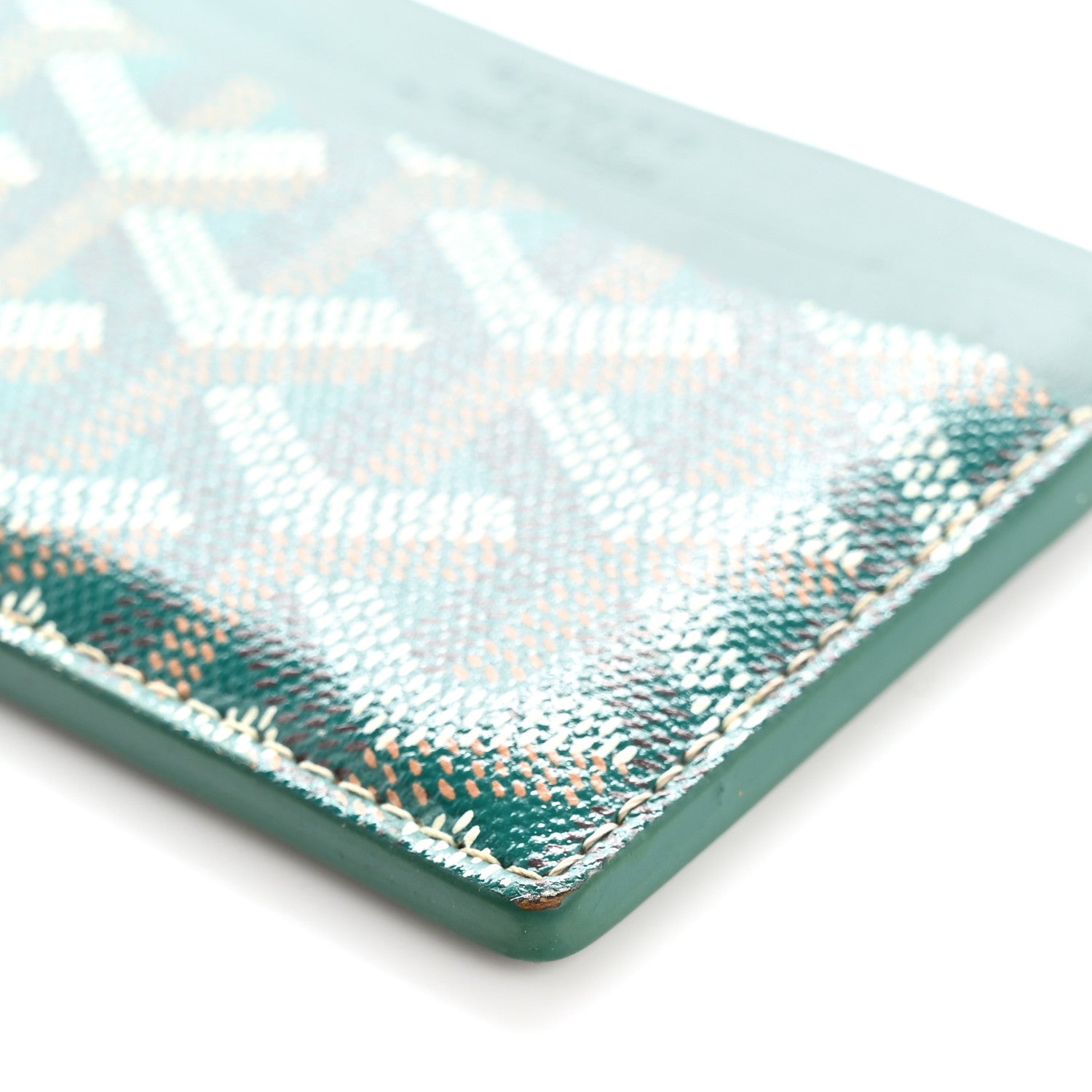 Goyard Goyardine Saint Sulpice Card Holder Green 7 of 7