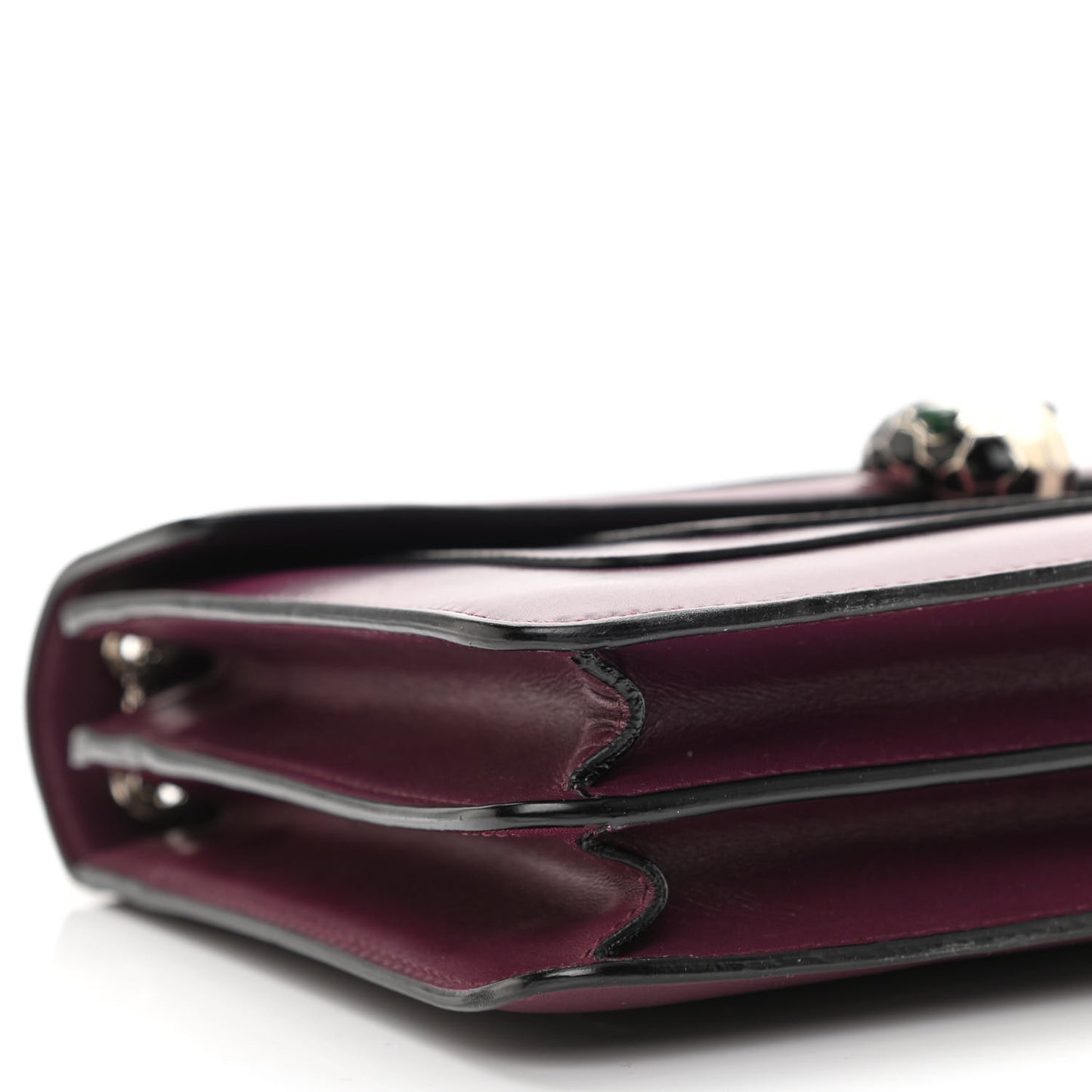 Calfskin Serpenti Forever Shoulder Bag Bordeaux