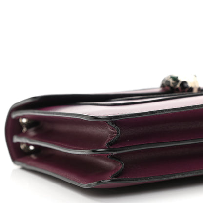 Bulgari Calfskin Serpenti Forever Shoulder Bag Bordeaux 9 of 10