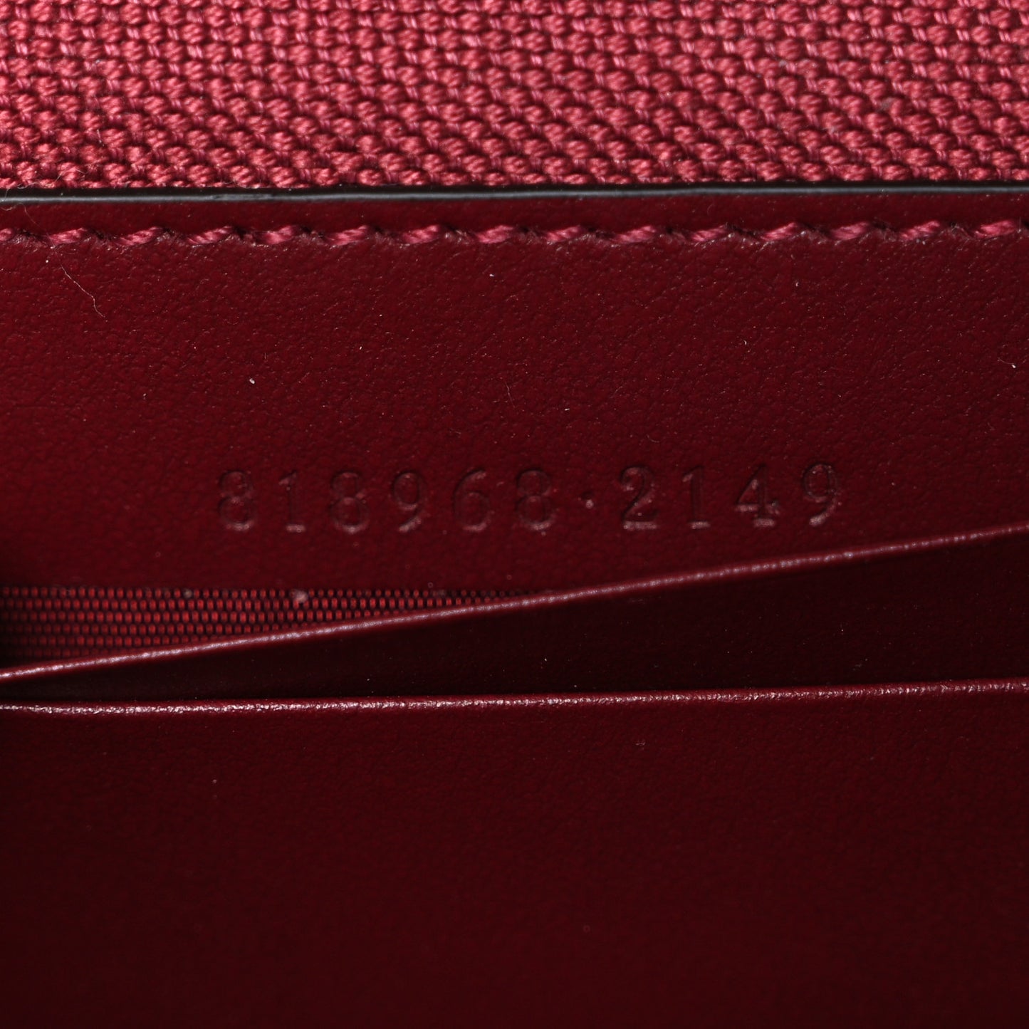 GG Supreme Monogram Canvas Lunar New Year Shoulder Bag  Red Pink Multicolor