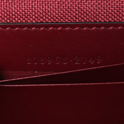 Gucci GG Supreme Monogram Canvas Lunar New Year Shoulder Bag  Red Pink Multicolor 7 of 10
