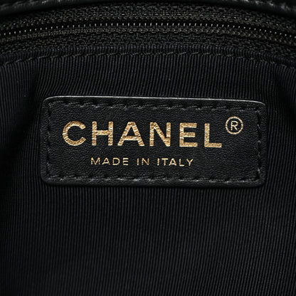 Chanel Calfskin Quilted Medium Chain Me Flap Black 6 of 10