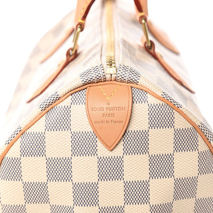 Louis Vuitton Damier Azur Speedy 30 5 of 9