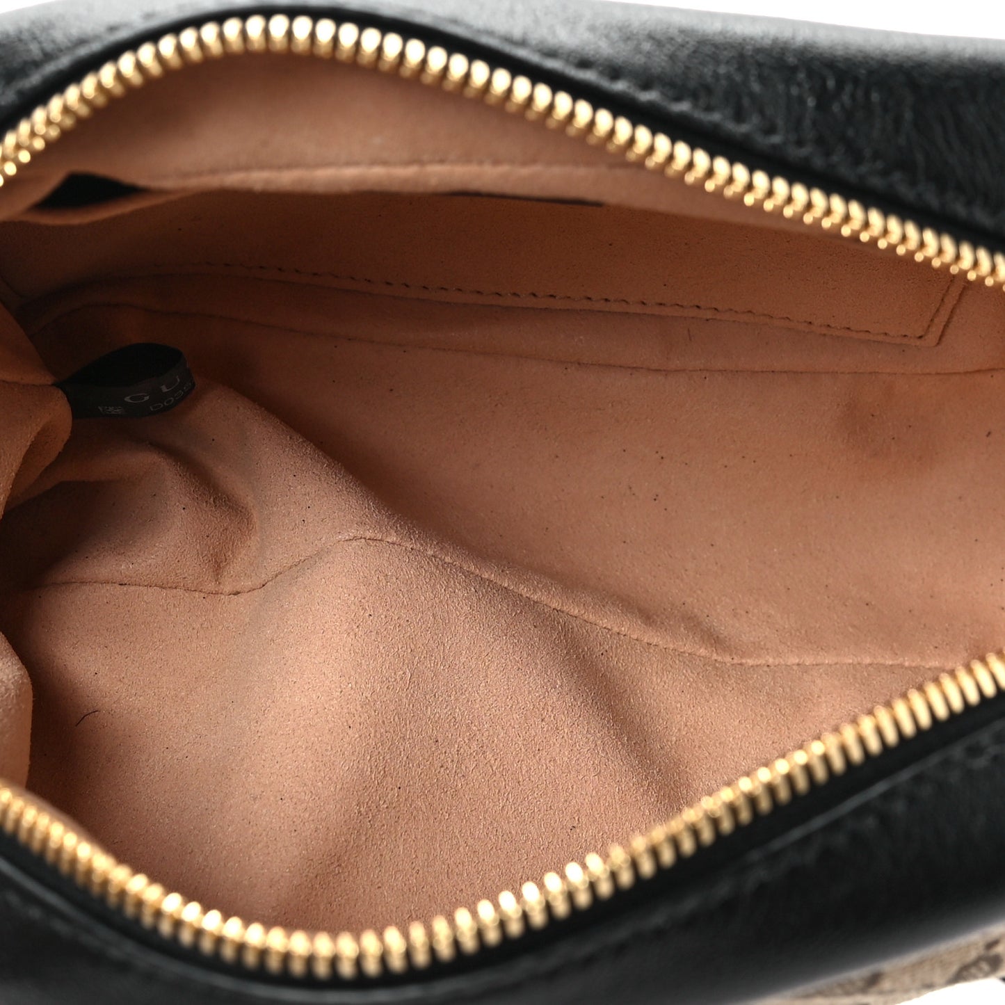 Monogram Matelasse Diagonal Small GG Marmont Chain Shoulder Bag Beige Black