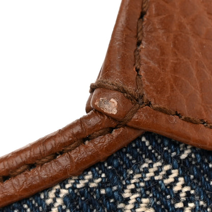 Gucci New Denim GG Monogram Calfskin Small Jackie 1961 Hobo Blue Tea Cuir 13 of 14