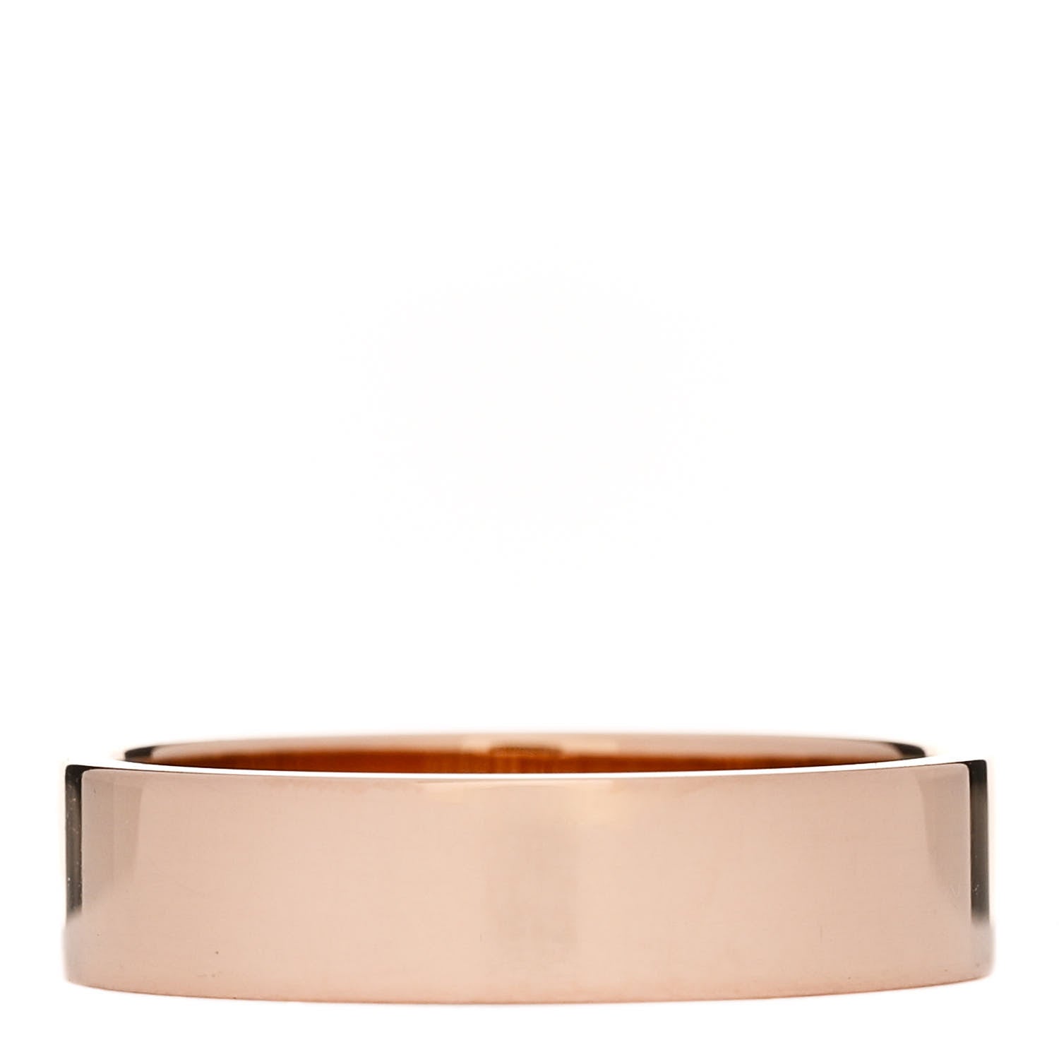 Hermes 18K Rose Gold PM Collier De Chien Ring 58 8.5 3 of 5