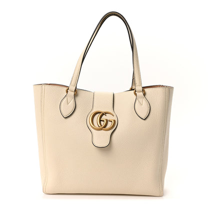 Gucci New Sakai Calfskin Lux Small Dahlia Tote Mystic White 1 of 11